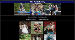 Desktop Screenshot of kuntzfamily.com